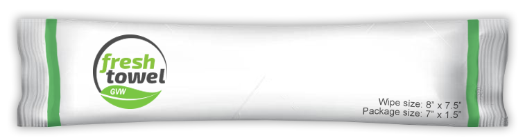 Toallita húmeda (Empaque estándar)