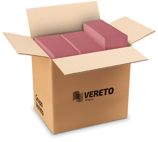[70FR-3350150] Red food service wipe